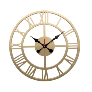 Wooden Numerical Wall Clock